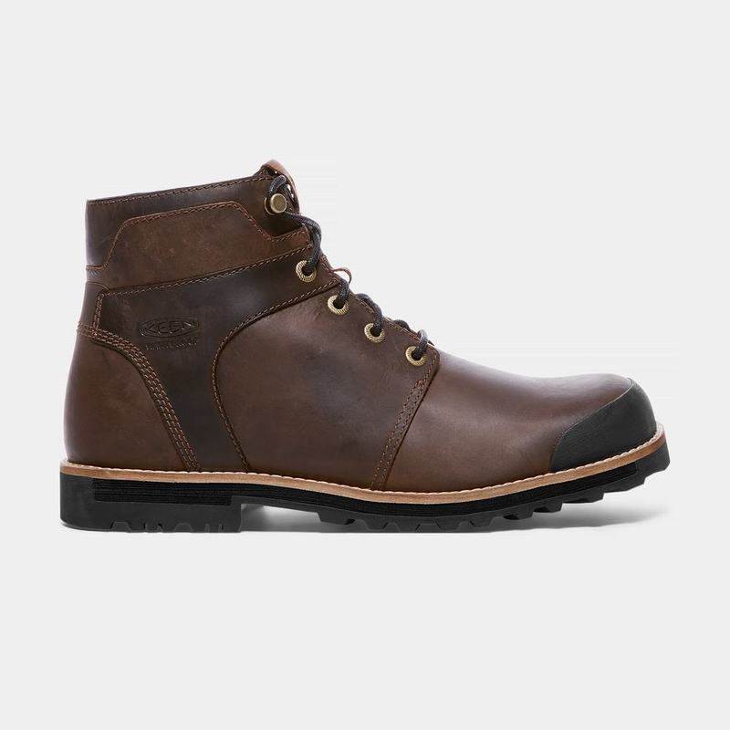 Keen The Rocker' Waterproof Mens Boots Dark Brown Online (4750-CAOLU)